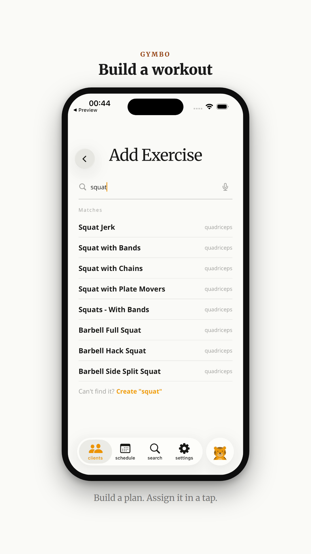 Train smarter — demo