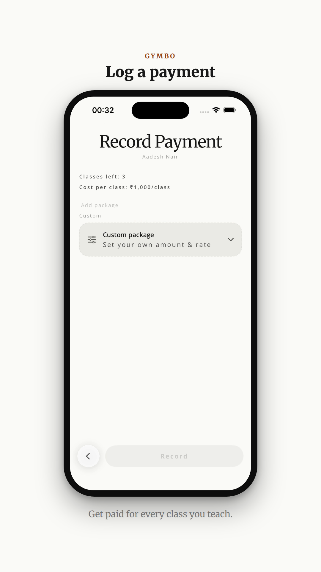 Track your revenue — demo